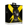 Blindfolded Mask with Breathable Ball Gag Black