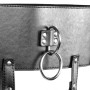 Belt with Vibrator Holder Black
