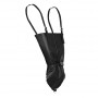 Costrittivo braccia bondage Zip-up Full Sleeve Arm Restraint Black