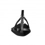 Imbracatura viso con morso Head Harness with Mouth Cover and Solid Ball Gag Black