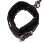 Set costrittivo per polsi e cosce Body Harness with Thigh and Hand Cuffs Black