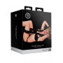 Padded Thigh Sling with Hand Cuffs Black