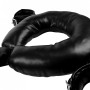 Padded Thigh Sling with Hand Cuffs Black
