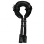 Padded Thigh Sling with Hand Cuffs Black