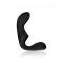 Pointed Vibrating Prostate Massager with Remote Control Black