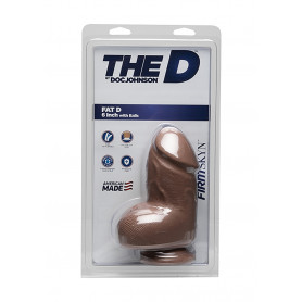 Realistic Big Penis Fat D + Balls FIRMSKYN -