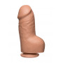 Dildo grosso chiaro Fat D + Balls FIRMSKYN - 8"