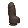 Dildo grosso cioccolata Fat D + Balls FIRMSKYN - 8"