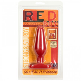 Plug anale Butt Plug - Medium - Red