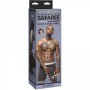 Realistic vibrator Safaree Samuels Anaconda Vibrating Cock 12" / 30 cm Chocolate