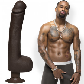 Vibratore realistico Safaree Samuels Anaconda Vibrating Cock 12" / 30 cm Chocolate