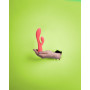 Smooth Ultra Soft Silicone Rabbit Vibrator Astro Dust