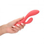 Smooth Ultra Soft Silicone Rabbit Vibrator Astro Dust