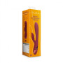 Smooth Silicone Rabbit Vibrator Dark Cherry