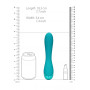 Vibratore vaginale Smooth Silicone G-Spot Vibrator Teal Blue