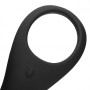 Pointed Vibrating Cock Ring Licorice Black