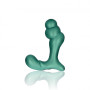 Stacked Vibrating Prostate Massager with Remote Control Metallic Green