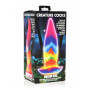 fallo creatura in silicone Unicorn Tongue Glow in the Dark Rainbow