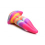 fallo creatura in silicone Unicorn Tongue Glow in the Dark Rainbow