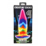 fallo creatura in silicone Unicorn Tongue Glow in the Dark Rainbow