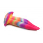 fallo creatura in silicone Unicorn Tongue Glow in the Dark Rainbow