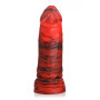 Dildo creature Fire Dragon Red Scaly Silicone Dildo - Red