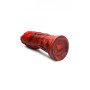 Dildo creature Fire Dragon Red Scaly Silicone Dildo - Red