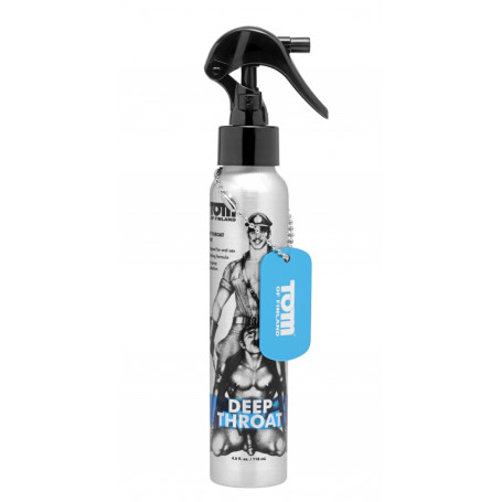 Tom of Finland Deep Throat Spray - 4 oz