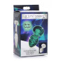 Phosphorescent Plug Glow-In-The-Dark Glass Anal Plug - Small