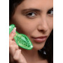 Plug fosforescente Glow-In-The-Dark Glass Anal Plug - Small