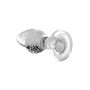 Plug fosforescente Glow-In-The-Dark Glass Anal Plug - Small