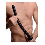 Dildo enorme con ventosa 1.5" Swirl Hose -18" Long - Black