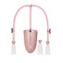 Nipple and clitoral pump kit Automatic Rechargeable Clitoral & Nipple Pump Set - M - Pink