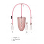 Nipple and clitoral pump kit Automatic Rechargeable Clitoral & Nipple Pump Set - M - Pink