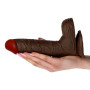 Vibratore realistico real rapture brown 7.5'' Dildo Vibrante