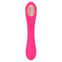 Vaginal vibrator sucks clitoris Quiver Pink