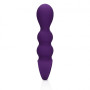 Plug anale vibrante Teardrop Shaped Anal Vibrator Clear Purple