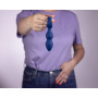Plug anale Teardrop Shaped Anal Plug Large Baltic Blue