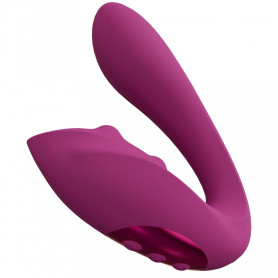 Vibratore vaginale Yuki Dual Motor G-Spot Vibrator with Massaging Beads Pink