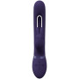 Mika Triple Motor Vibrating Rabbit with Innovative G-Spot Flapping Stimulator Purple