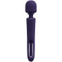 Kiku Double Ended Wand with Innovative G-Spot Flapping Stimulator Purple