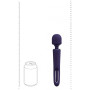 Vibratore wand Kiku Double Ended Wand with Innovative G-Spot Flapping Stimulator Purple