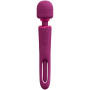 Vibratore wand Kiku Double Ended Wand with Innovative G-Spot Flapping Stimulator Pink