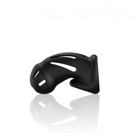 Gabbia di castità Model 27 Ultra Soft Silicone Chastity Cage Black