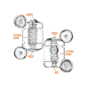 Clear Shot Double Masturbator