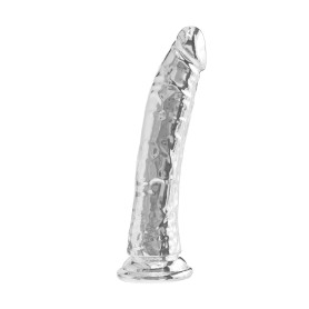 Realistic phallus with suction cup Clear Dong 9 Inch