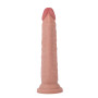 realistic phallus with suction cup Deluxe Dual Density Dong 7 In