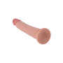 realistic phallus with suction cup Deluxe Dual Density Dong 7 In