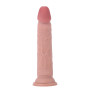 realistic phallus with suction cup Deluxe Dual Density Dong 8 In