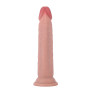 realistic phallus with suction cup Deluxe Dual Density Dong 8 In